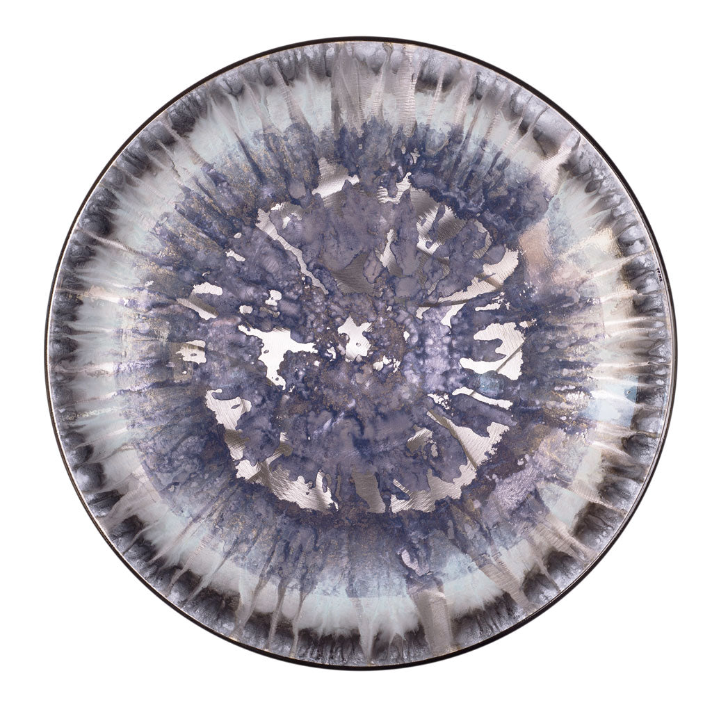 cool toned metal art